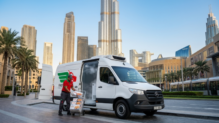 Freezer Van for Rent in Dubai & UAE — Brand-New Deep-Freeze Fleet at -18°C to -22°C, Dual-Hub Dispatch