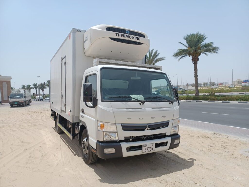 freezer truck rental in Dubai