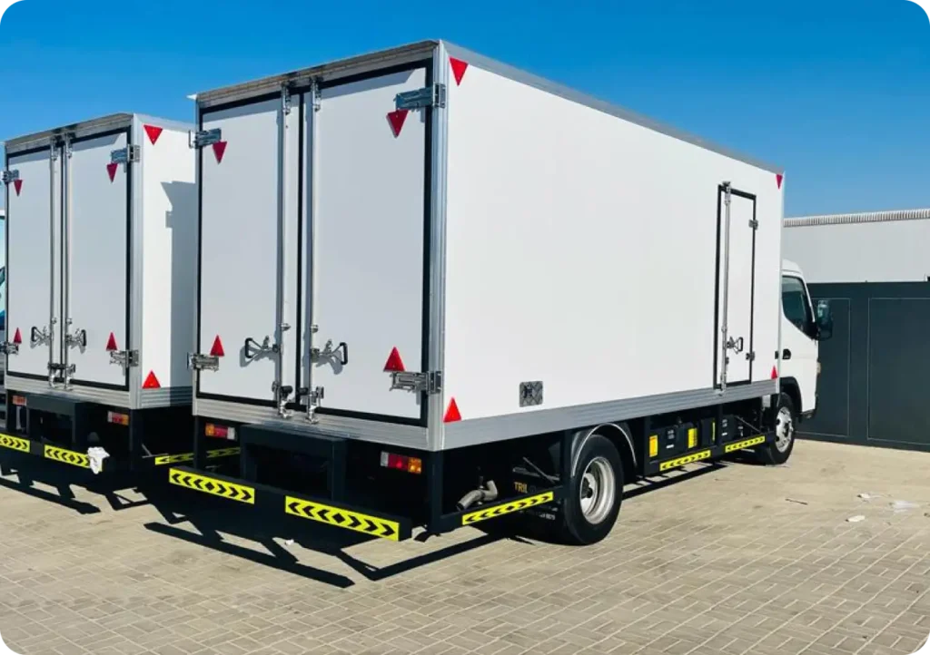 freezer truck rental in Dubai