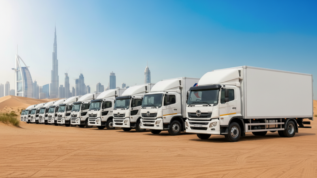 Tail Lift Truck Rental UAE