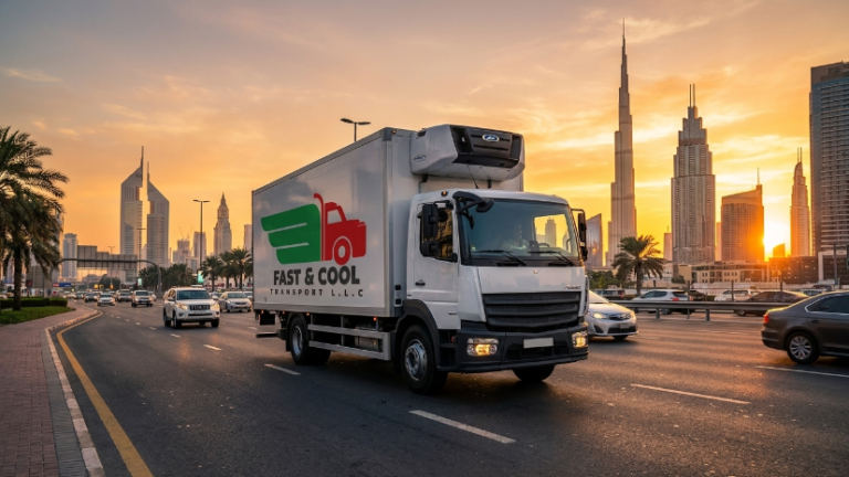 Freezer Truck Rental Dubai & UAE — Certified Bulk Deep-Freeze Transport at -18°C to -22°C, 1 to 10 Ton Fleet