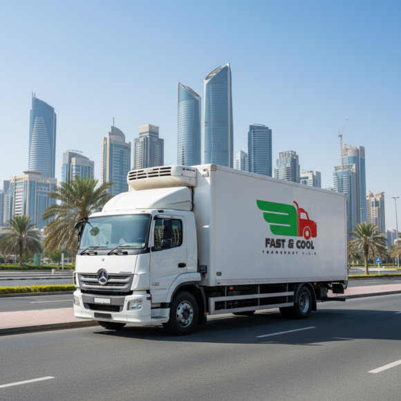 Chiller Truck for Rent in Abu Dhabi