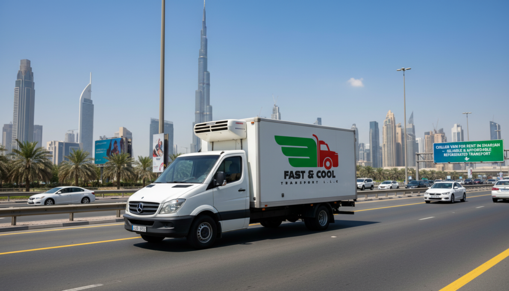 Chiller Van for Rent in Sharjah – Reliable & Affordable Refrigerated Transport