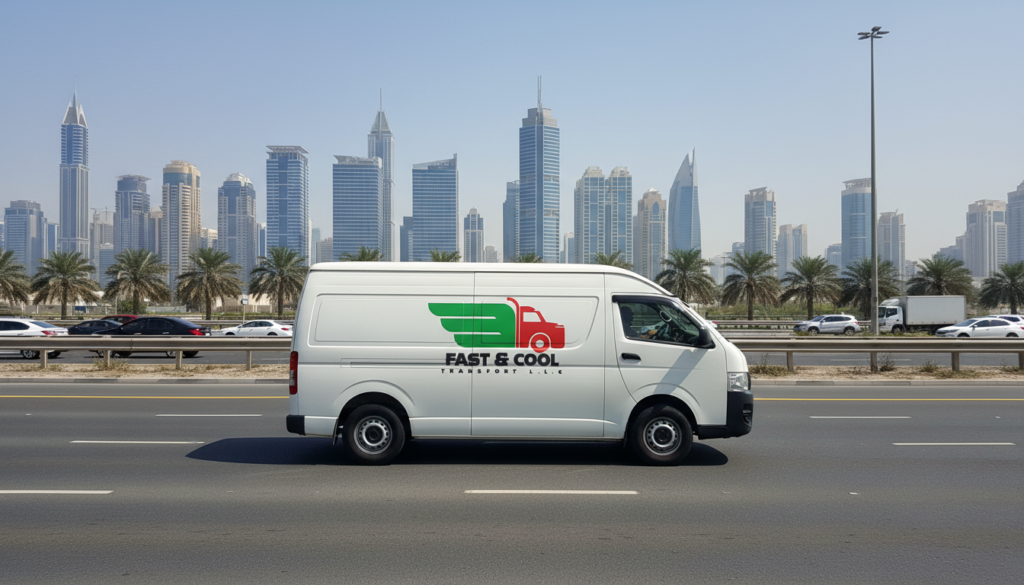 cold storage van rental in Sharjah