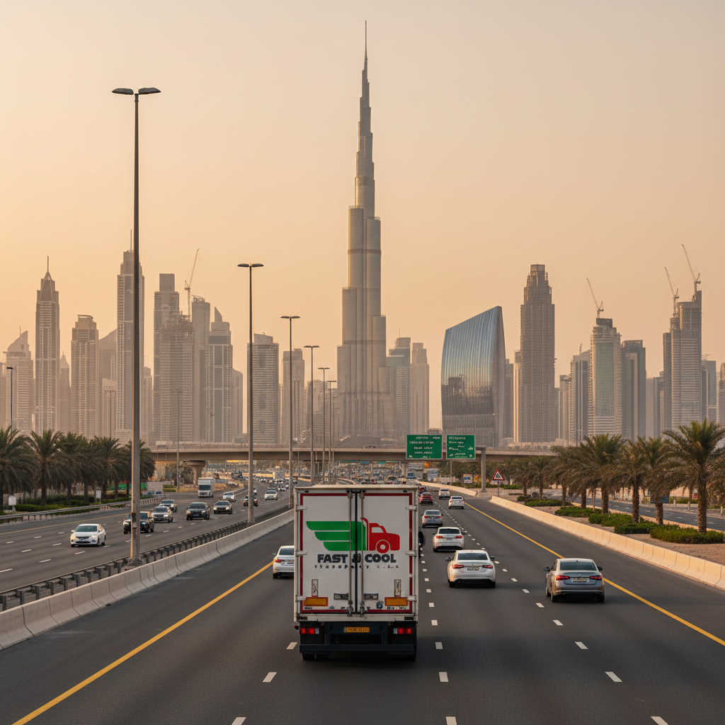 Book Fridge truck Rental in Dubai Today