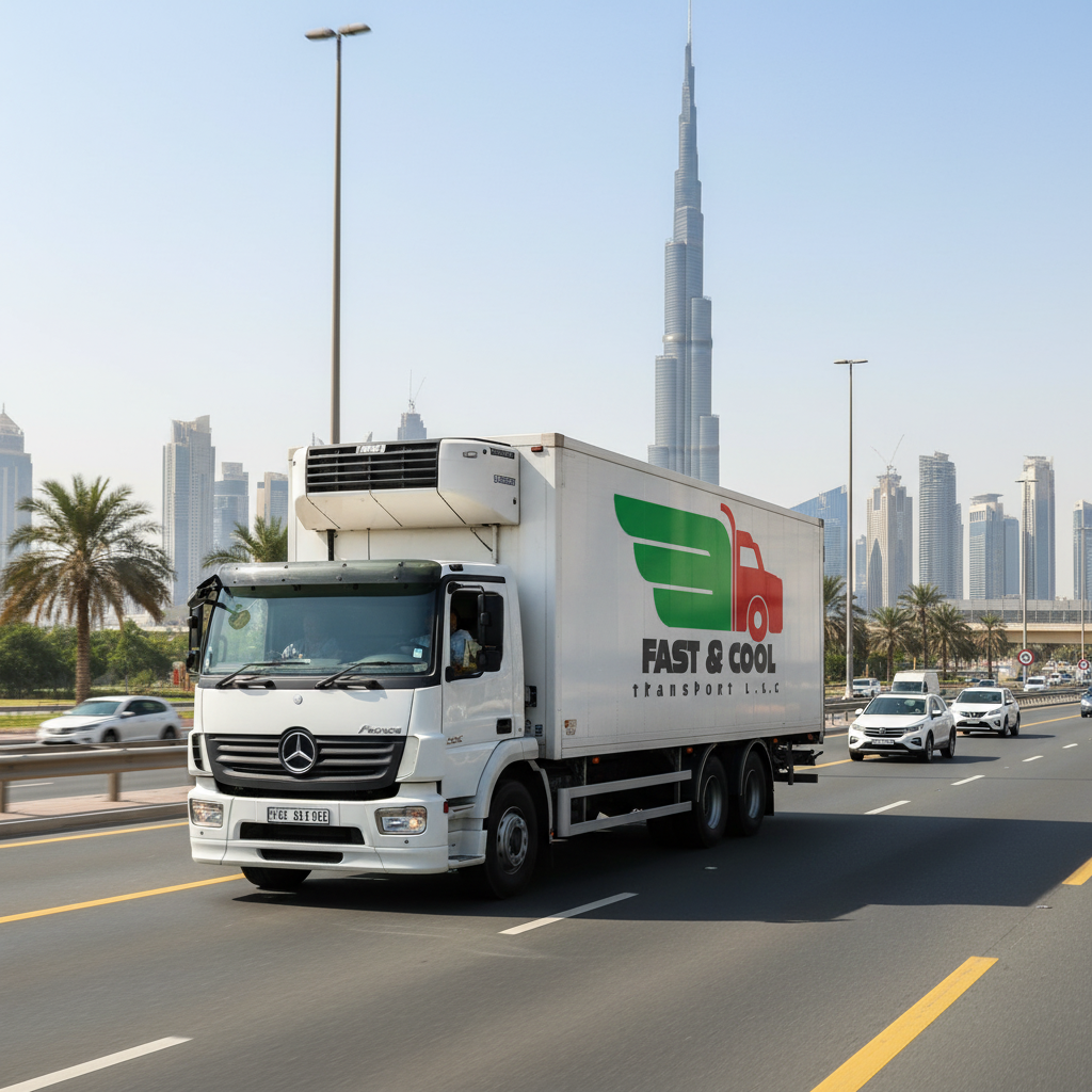 Reefer Truck Rental Coverage Across the UAE