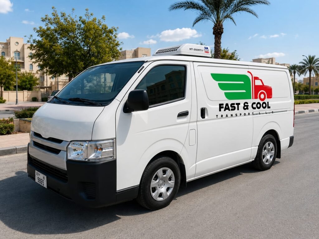 A Day in the Life of a Chiller Van Driver in the UAE